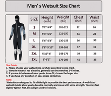 Premium Wetsuits for Men Fullbody 3mm Neoprene Wetsuit